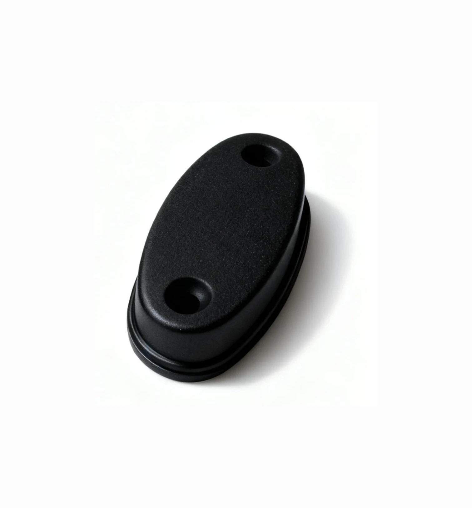 Penahan pintu magnetik plastik – Sepasang — Black