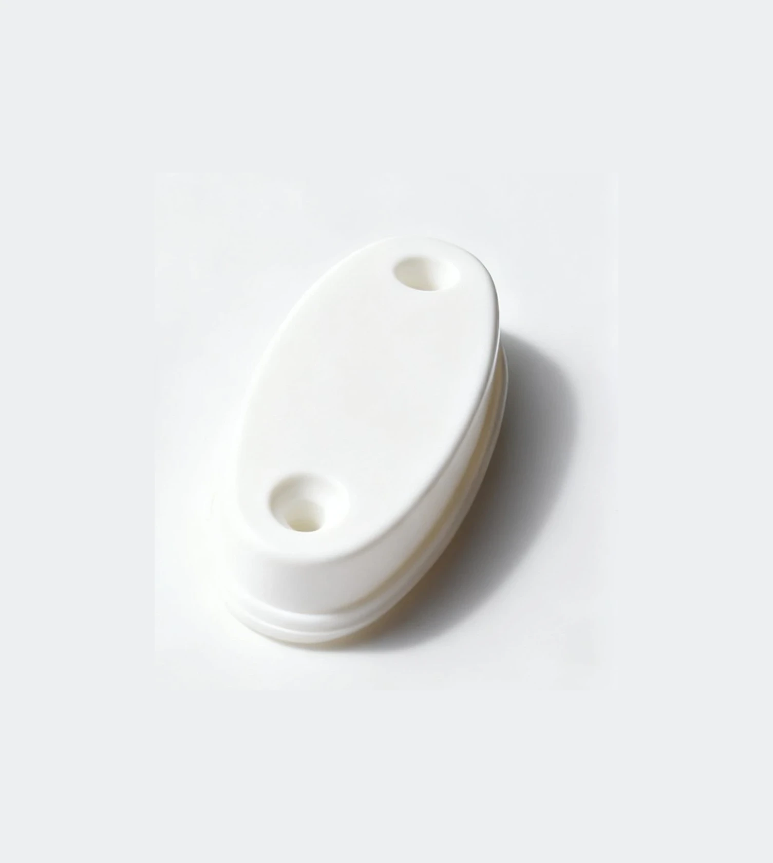 Penahan pintu magnetik plastik – Sepasang — White